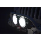 PAIR OF 8.7" 30 LED VL OFFROAD SERIES DUAL FUNCTION KIT WITH WF COVERS AND HARNE - Image 6
