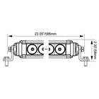 30.18" XPL CURVED SERIES HALO 23 LED LIGHT BAR INCLUDING END MOUNT L BRACKETS AN - Image 5