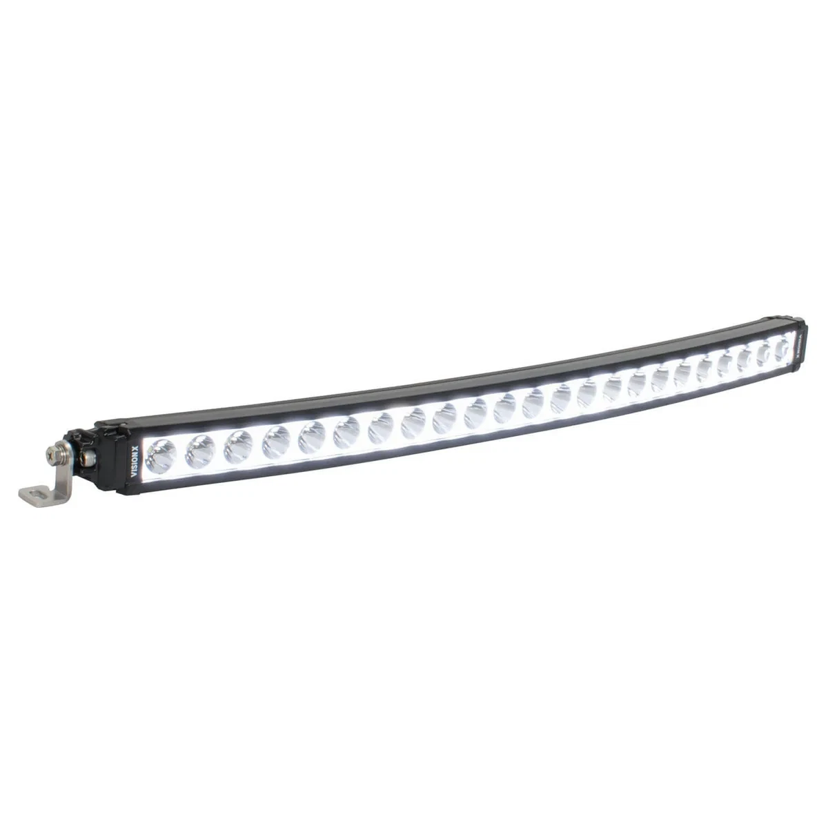 30.18" XPL CURVED SERIES HALO 23 LED LIGHT BAR INCLUDING END MOUNT L BRACKETS AN