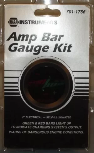 Sunpro Brand /NAPA Instruments 2 Inch Bar Gauge Ammeter 701-1756