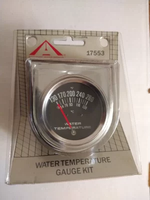 Accurate Instruments/Clark Bros Water Temperature Gauge #17553 NEW 2.5"