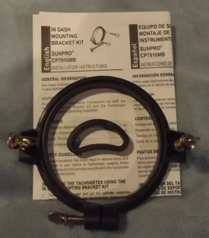 In-Dash 3-3/8 Inch Mounting Composite Bracket CP7910MB