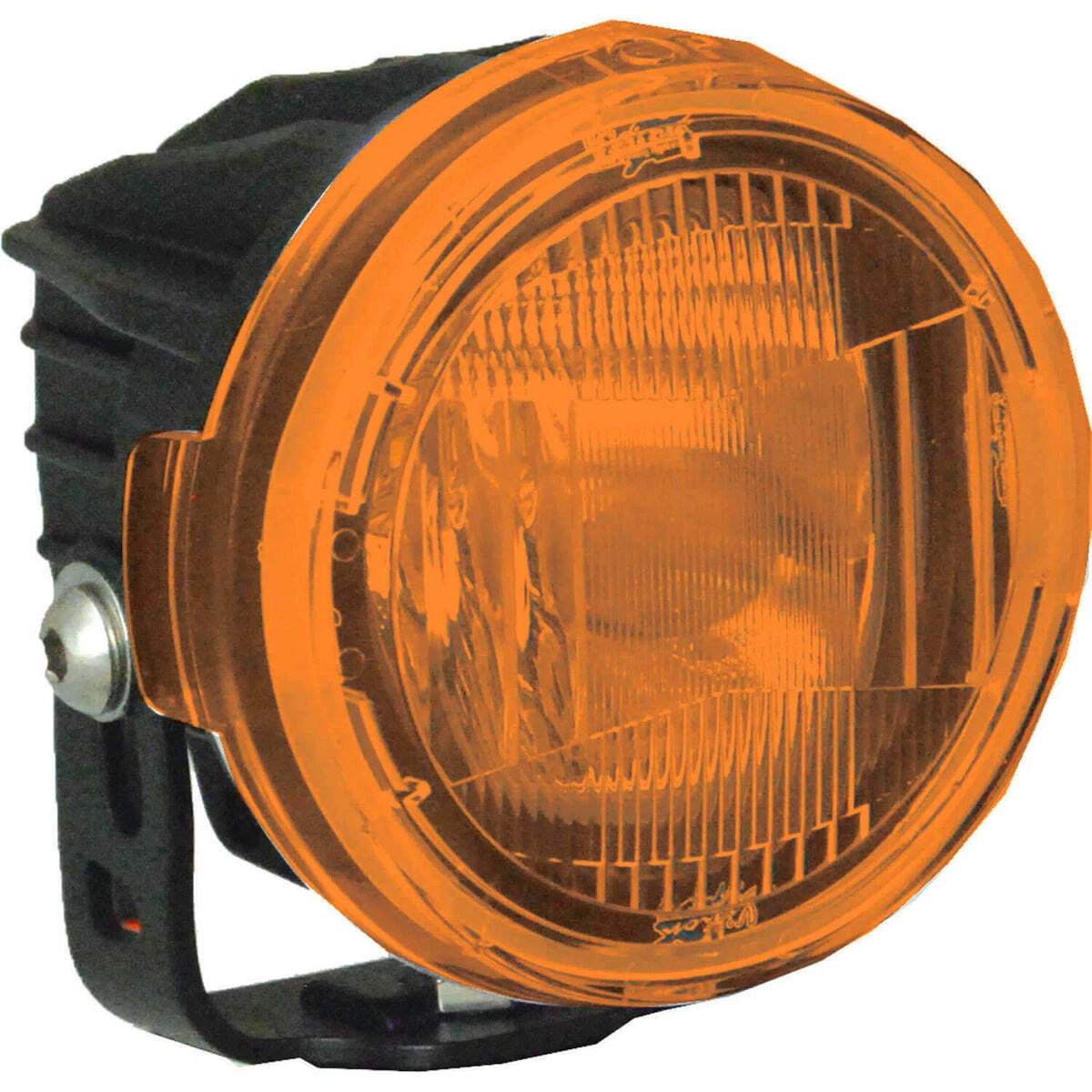 3.7" CANNON LIGHT POLYCARBONATE COVER EURO BEAM YELLOW