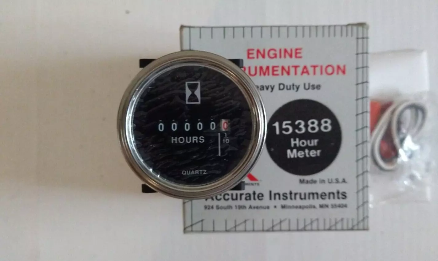 Accurate Instruments/Clark Bros hours meter