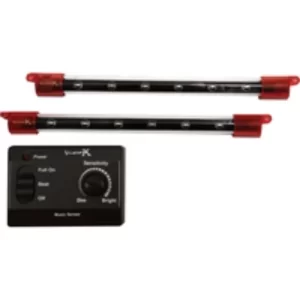 6" TWIN PACK LED BARS RED