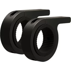 PAIR OF BLACK 2.00" TUBE FRAME MOUNTING CLAMP (FOR M10 MOUNTING BOLT)