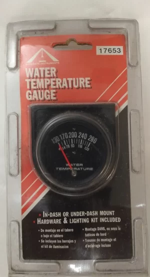 Accurate Instruments 17653 Water Tempature Gauge NEW