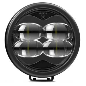 PAIR OF CANNON RACE 4 SAE & ECE FOG LIGHTS W/ HARNESS